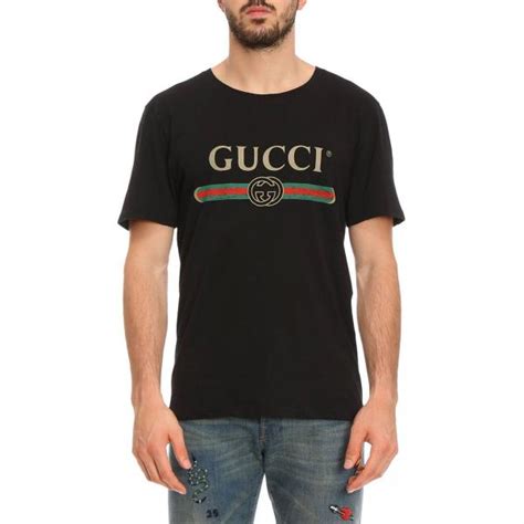 maglia gucci nera serpente|gucci t-shirt uomo.